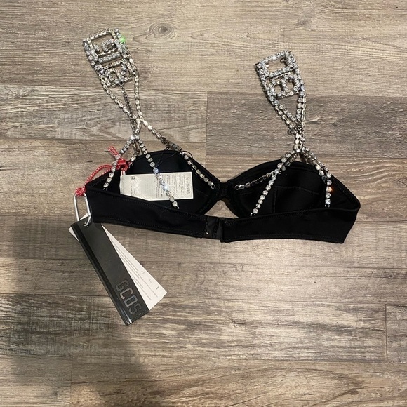 GCDS-BLING JERSEY BRA NWT - Picture 9 of 12